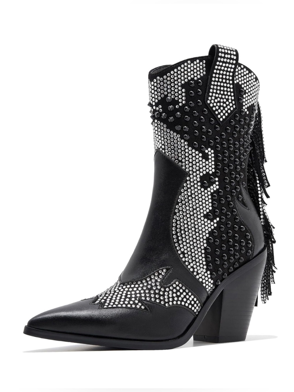 Becknad Rhinestone Cowboy Booties